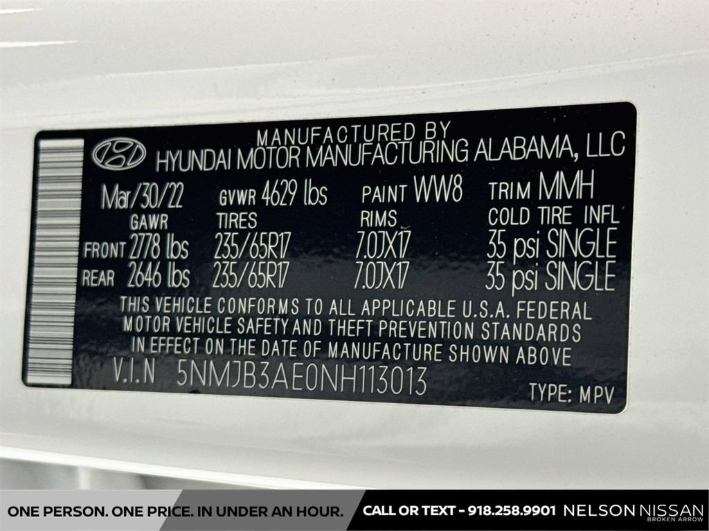 Used 2022 Hyundai Tucson SEL FWD image 30