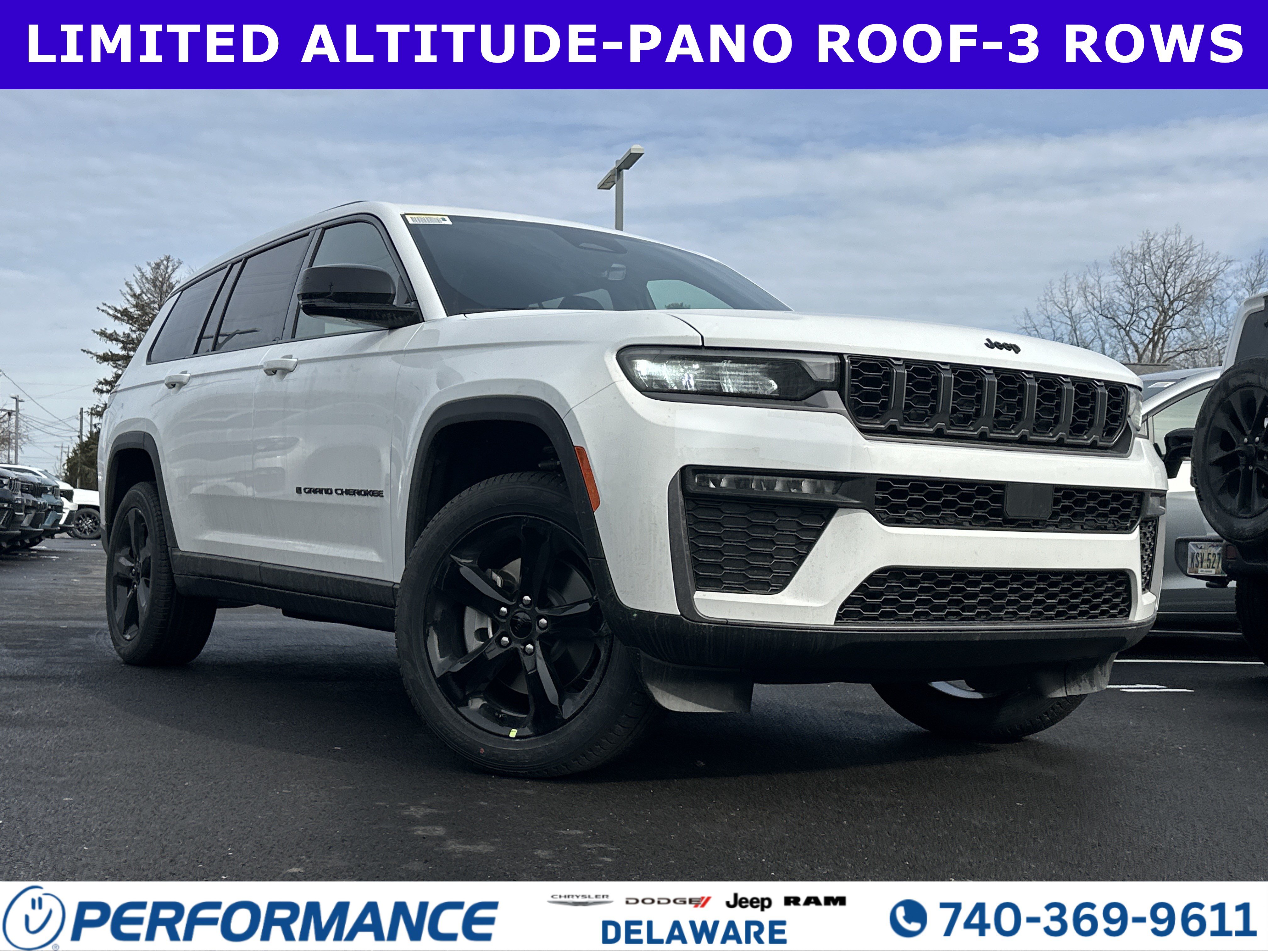 New 2026 Jeep Grand Cherokee L Limited w/ Limited Altitude Package