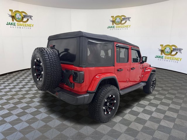 Used 2018 Jeep Wrangler Unlimited Sahara w/ Cold Weather Group AWD/4WD image 10