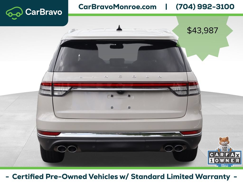 Used 2022 Lincoln Aviator Reserve w/ Equipment Group 201A RWD image 5