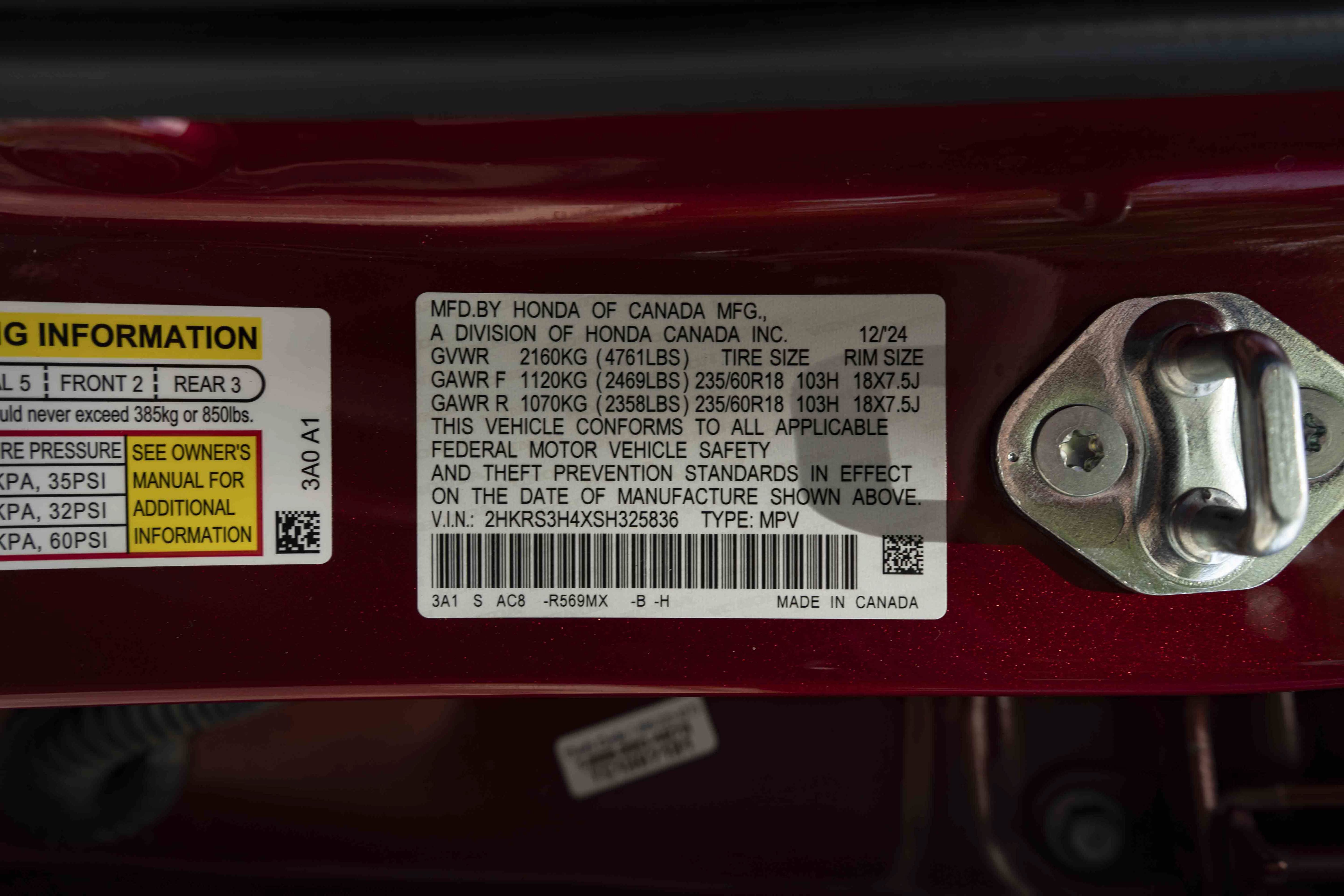 Certified 2025 Honda CR-V EX image 43