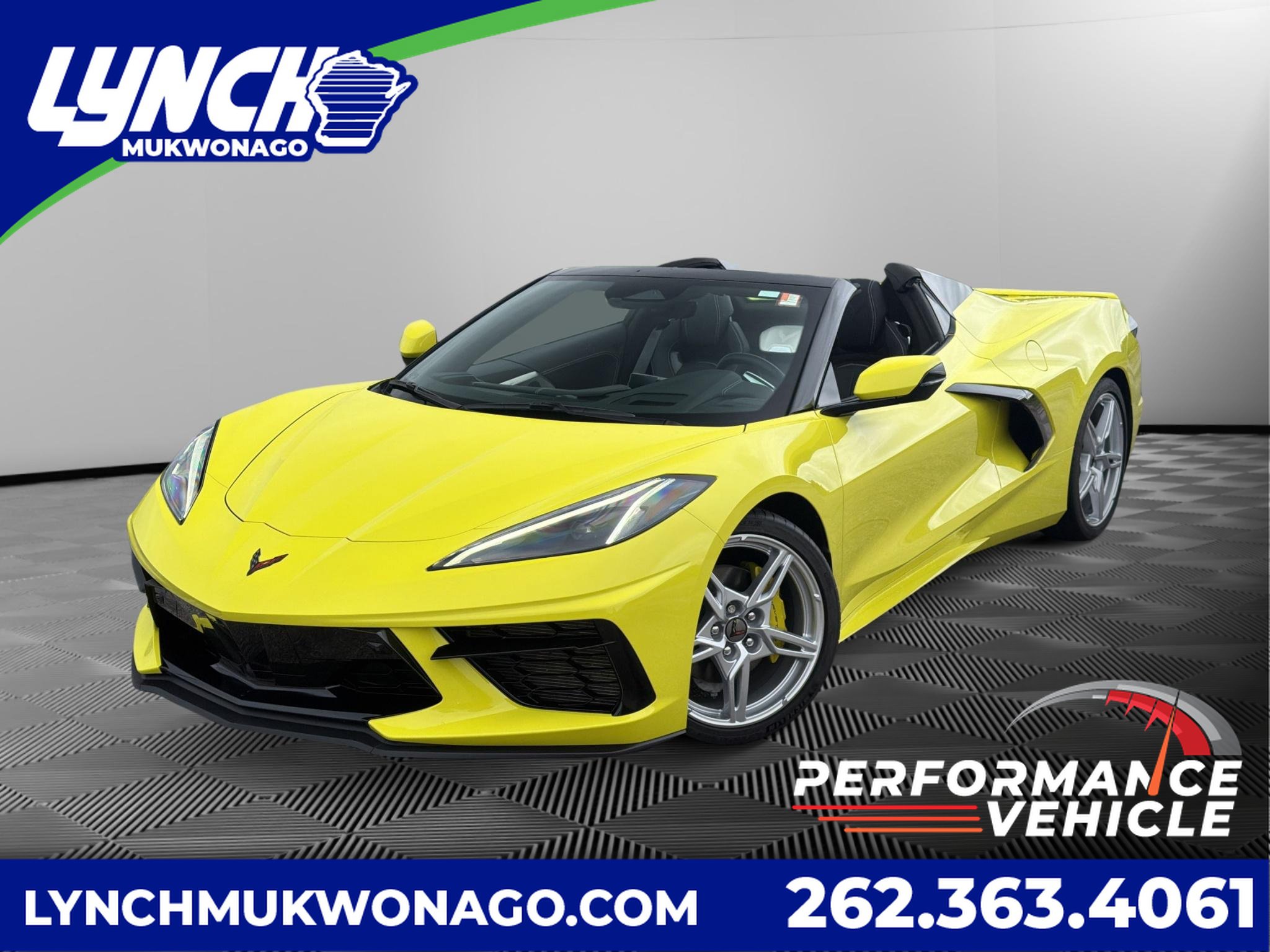 Used 2024 Chevrolet Corvette Stingray Premium Conv w/ 3LT RWD image 1