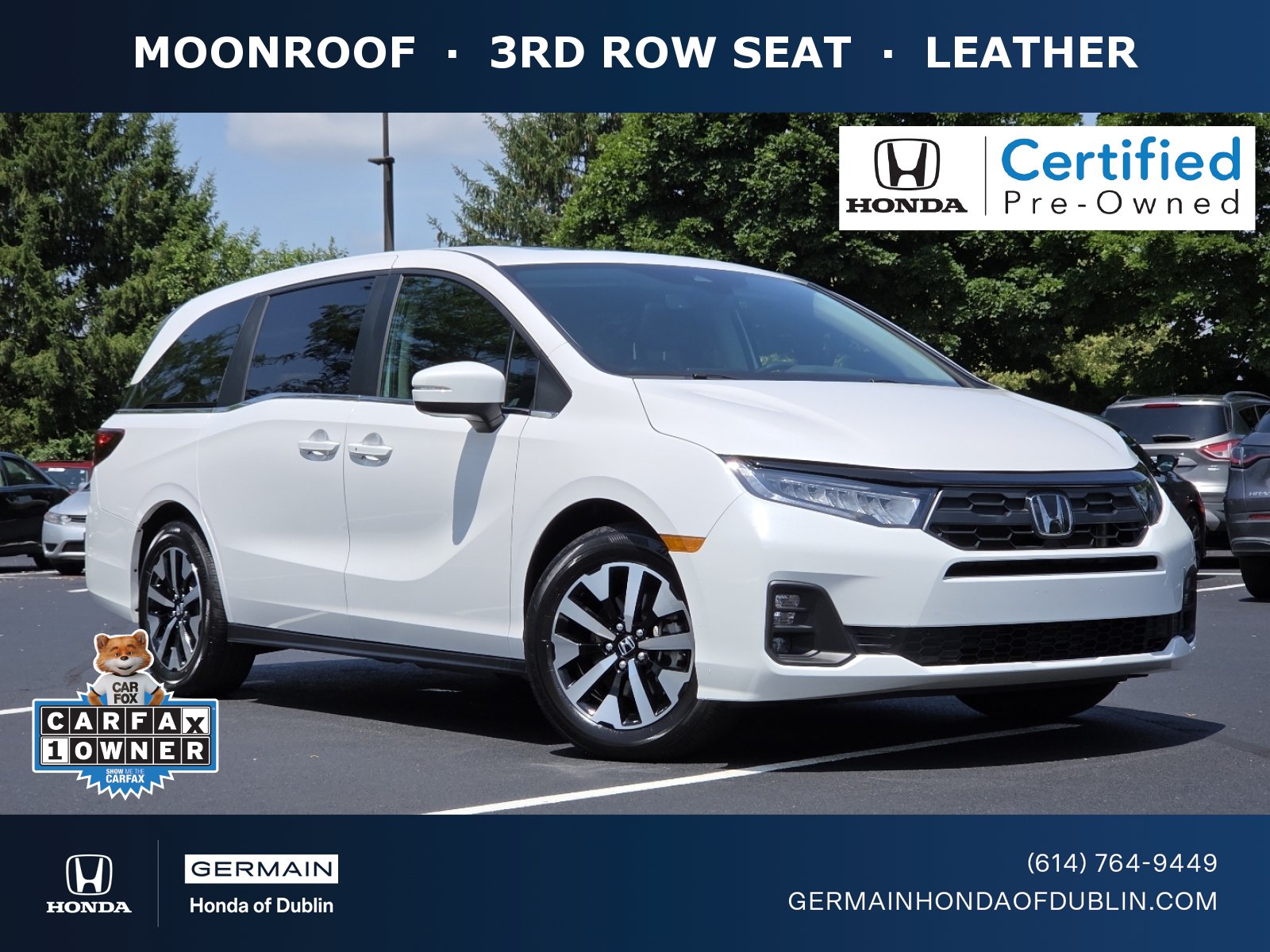 Certified 2026 Honda Odyssey EX-L