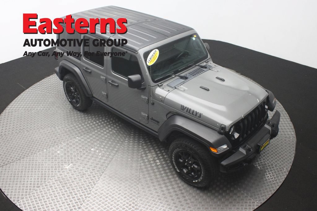 Used 2021 Jeep Wrangler Unlimited Sport AWD/4WD image 3