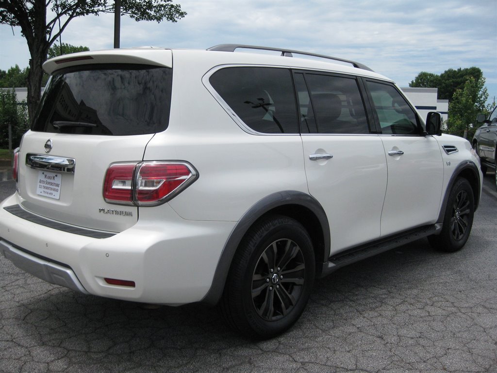 Used 2017 Nissan Armada Platinum w/ Captain Seat Package AWD/4WD image 7
