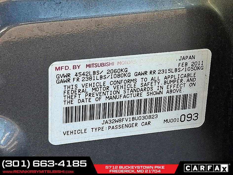 Used 2011 Mitsubishi Lancer Evolution GSR image 26