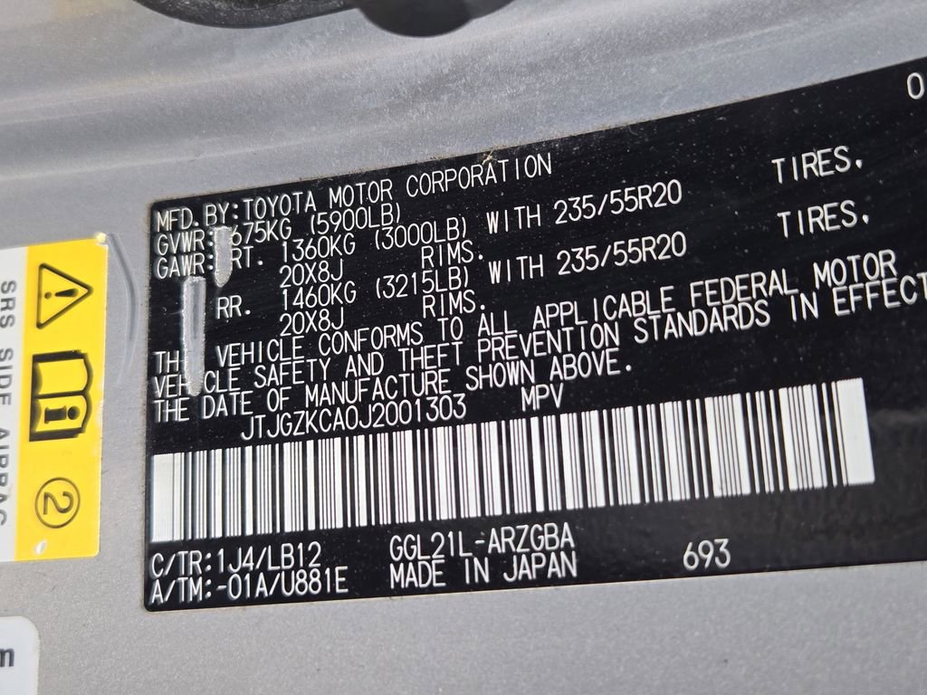Used 2018 Lexus RX 350L FWD image 34