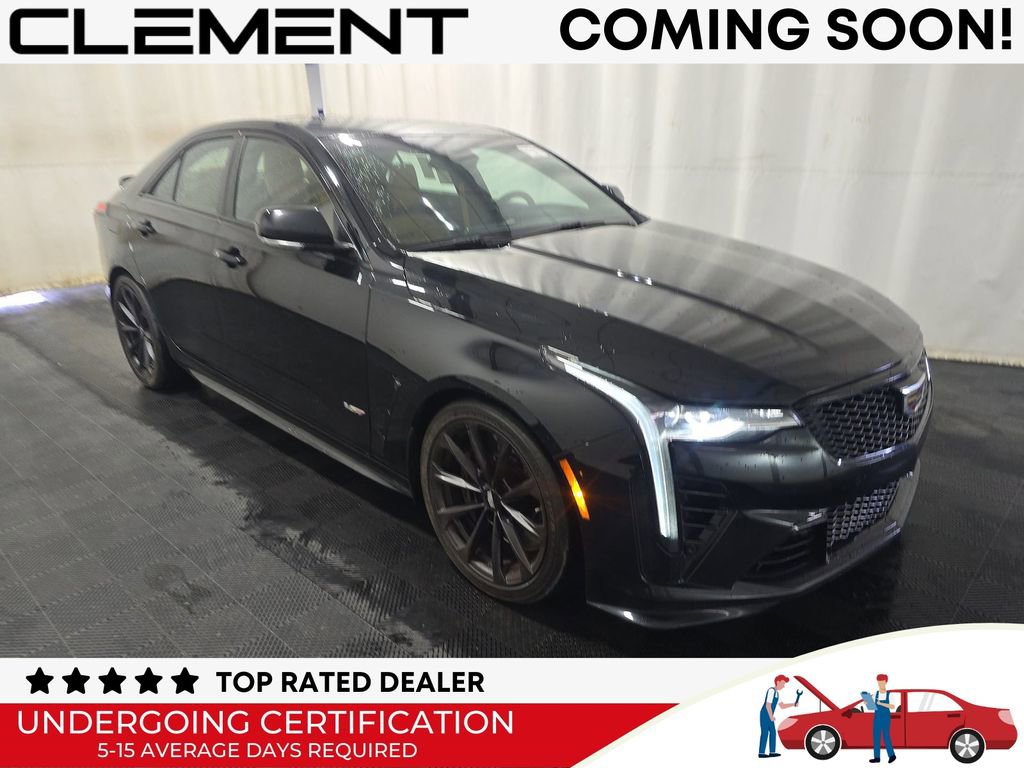 Used 2023 Cadillac CT4 V Blackwing w/ Driver Assist Package RWD image 1