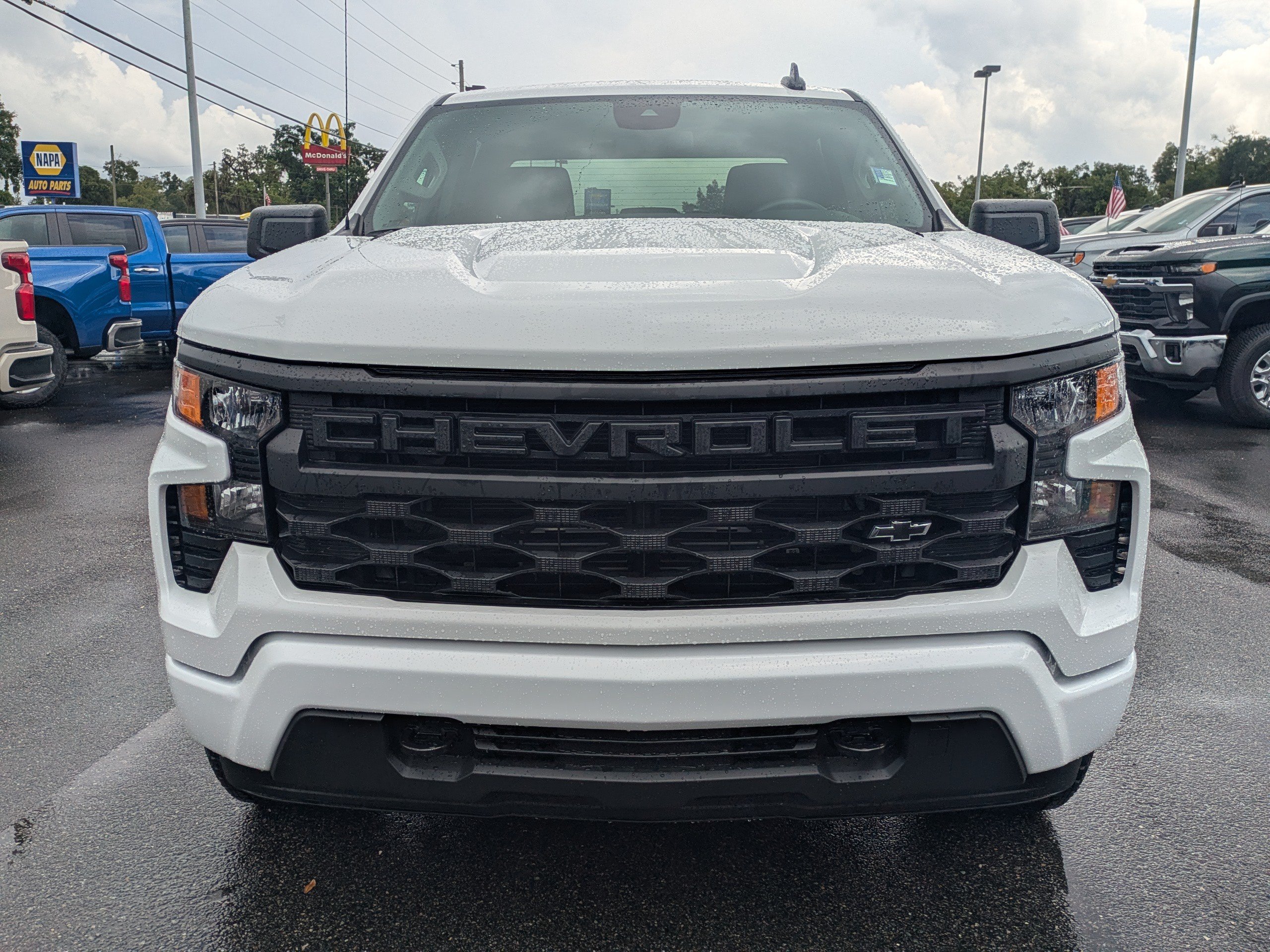 New 2026 Chevrolet Silverado 1500 Custom w/ Turbomax Blackout Package AWD/4WD image 9