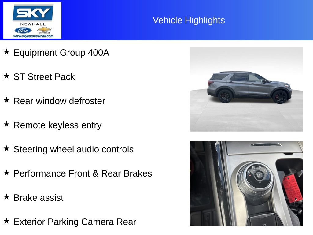 Used 2022 Ford Explorer ST w/ ST Street Pack image 12