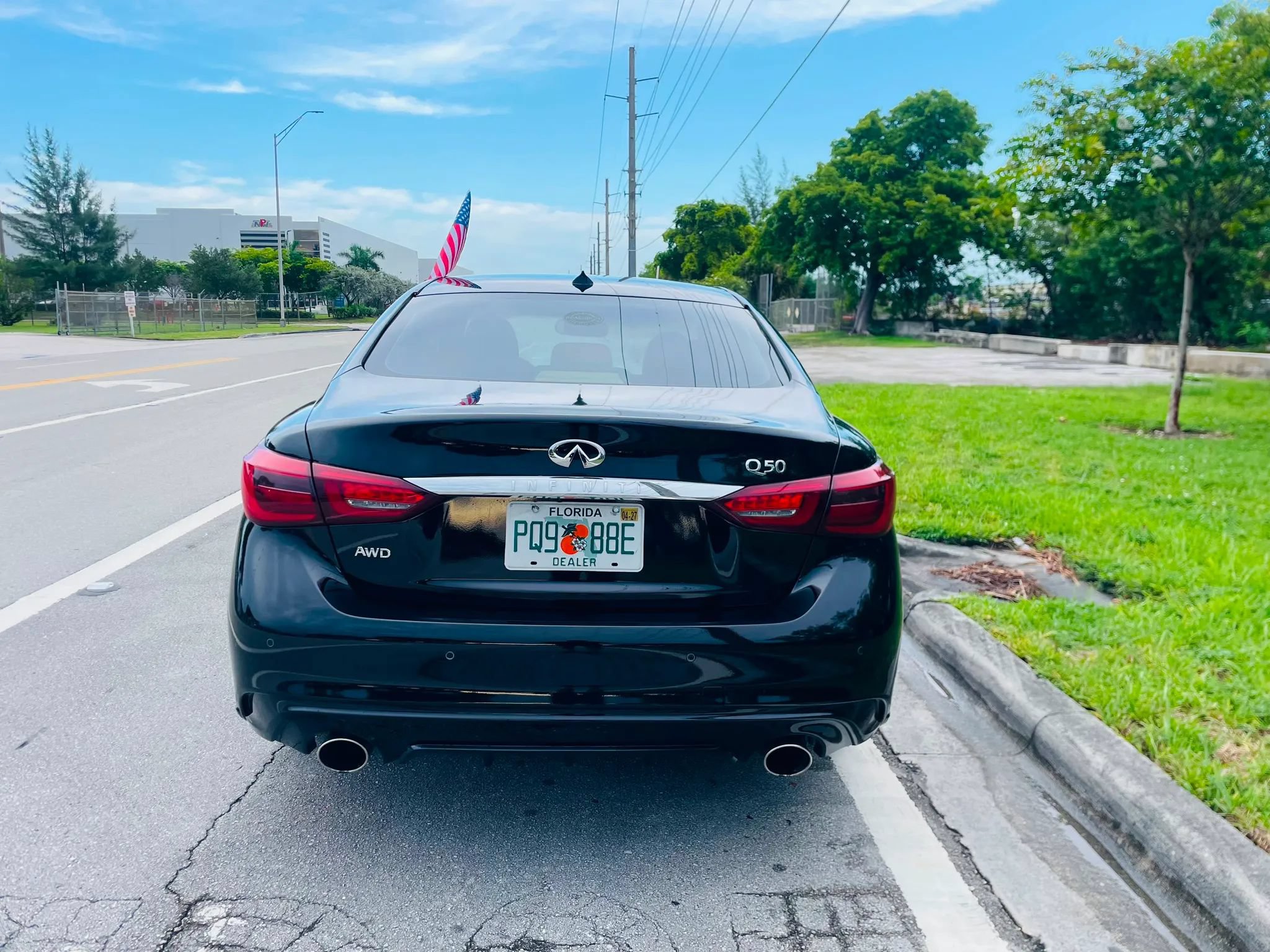 Used 2024 INFINITI Q50 Luxe w/ Cargo Package AWD/4WD image 4