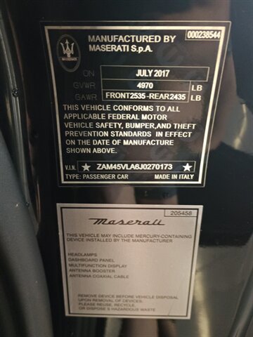 Used 2018 Maserati GranTurismo Sport RWD image 44