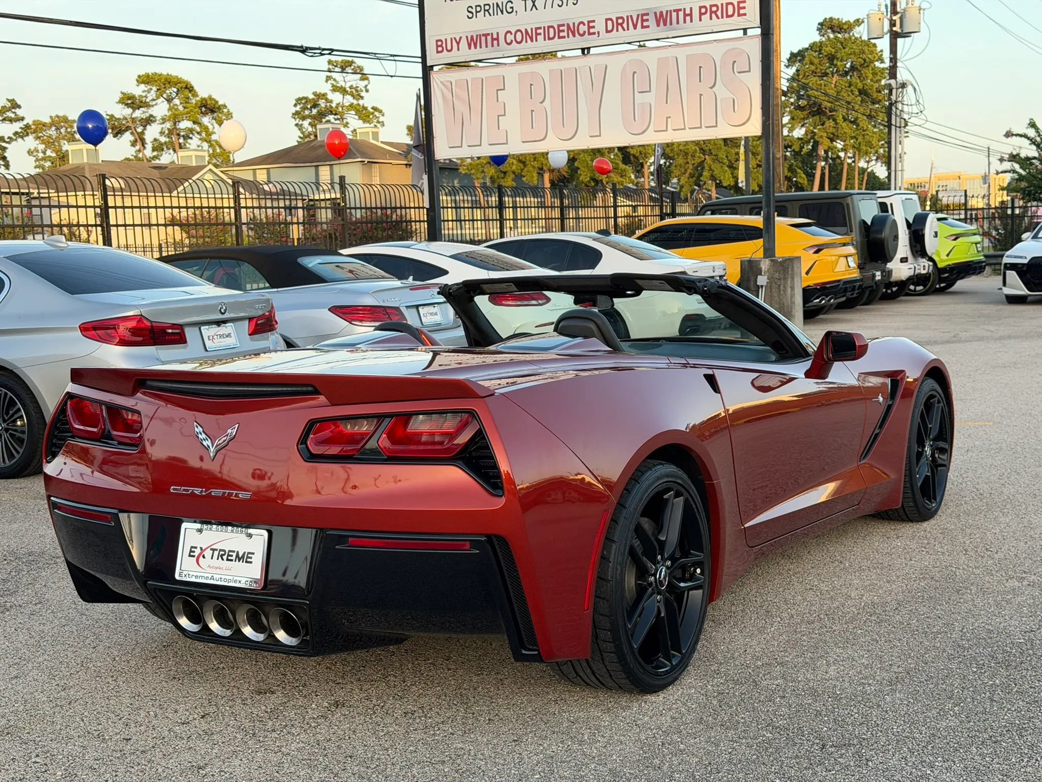 Used 2015 Chevrolet Corvette Stingray Convertible w/ 3LT Preferred Equipment Group RWD image 9