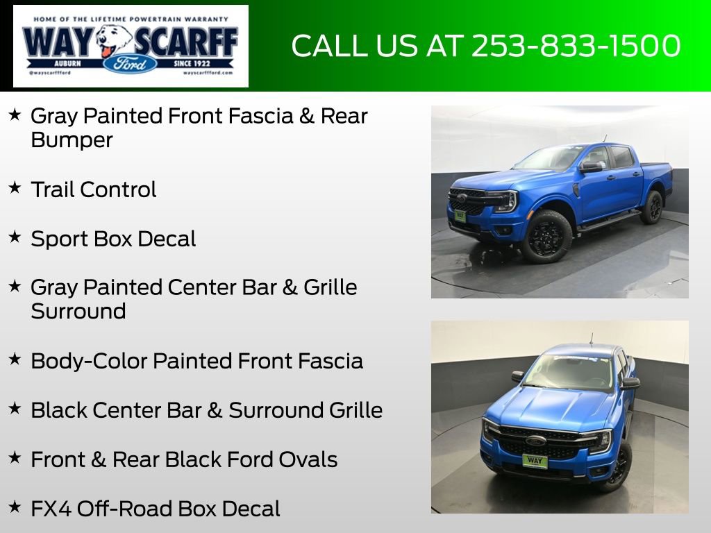 New 2025 Ford Ranger XLT w/ Equipment Group 301A High image 31