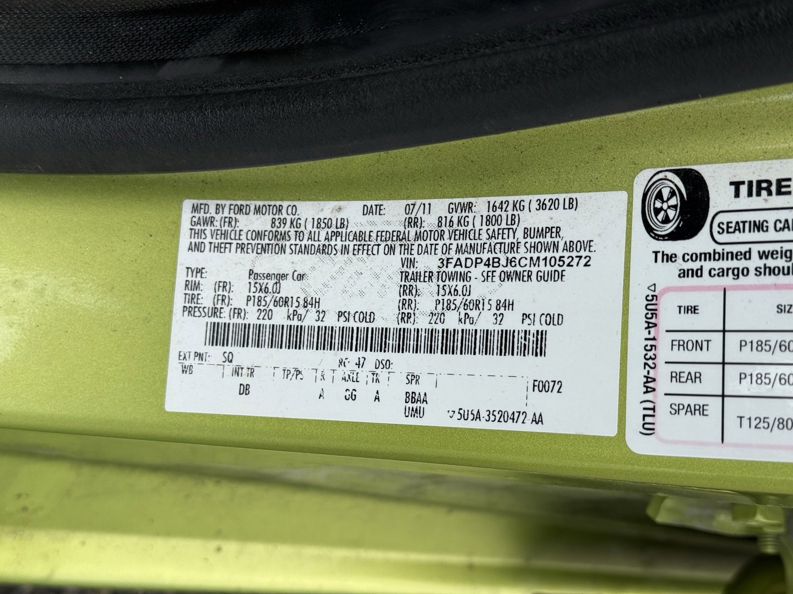 Used 2012 Ford Fiesta SE image 21