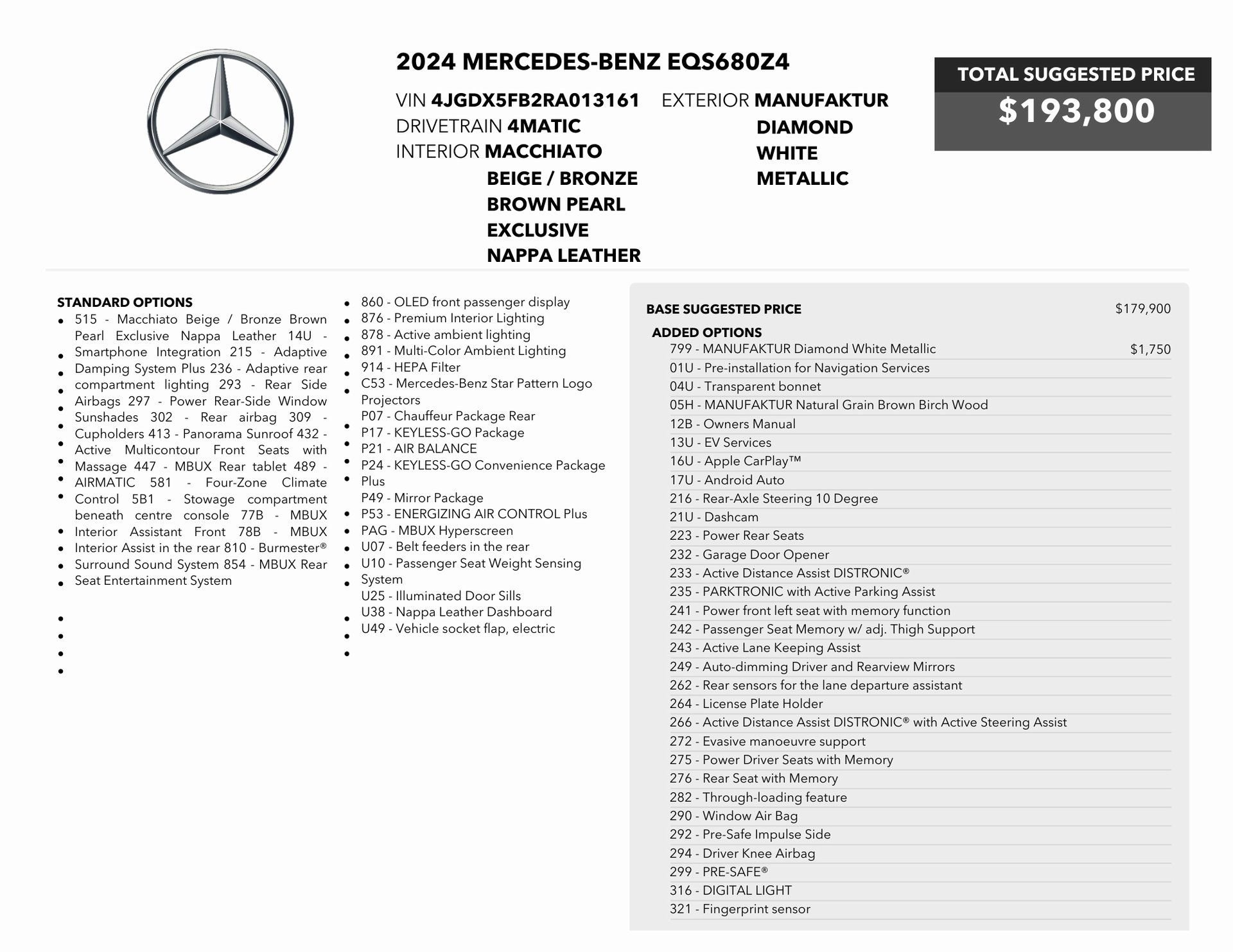 Used 2024 Mercedes-Benz Maybach EQS 680 4MATIC image 86