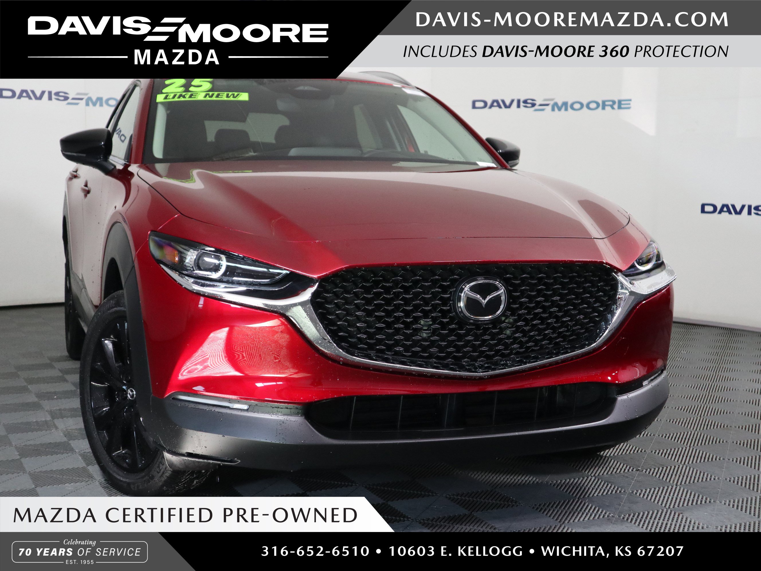 Certified 2025 MAZDA CX-30 AWD 2.5 S w/ Select Sport Pkg image 1