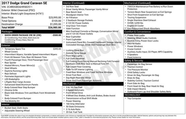 Used 2017 Dodge Grand Caravan SE FWD image 24