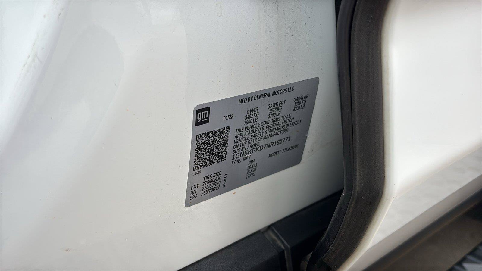 Certified 2022 Chevrolet Tahoe Z71 AWD/4WD image 14