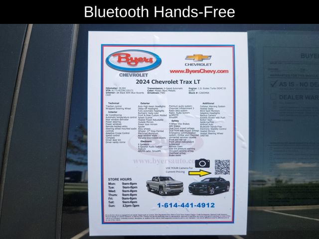 Used 2024 Chevrolet Trax LT w/ Driver Confidence Package FWD image 13