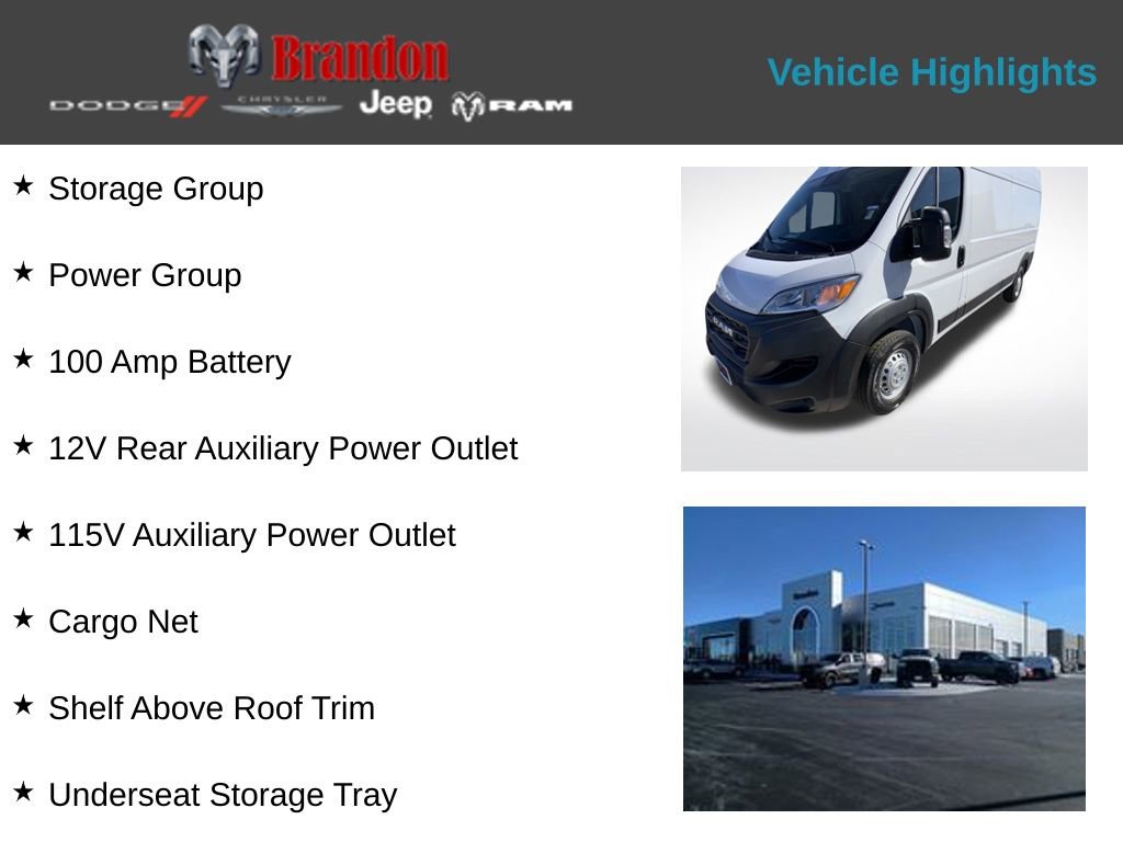 New 2026 RAM ProMaster 2500 w/ Power Group image 2
