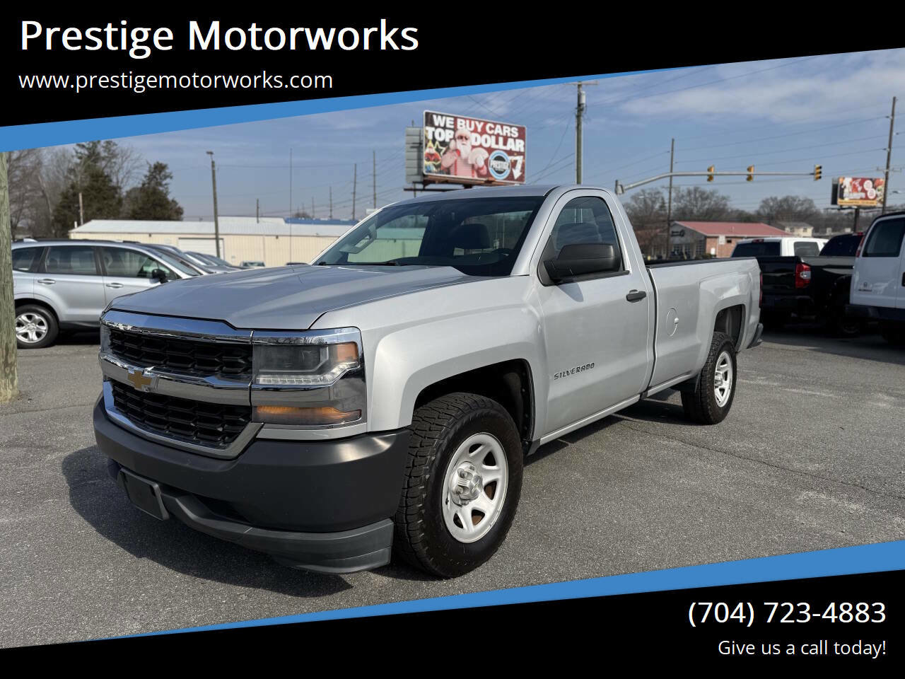Used 2016 Chevrolet Silverado 1500 W/T w/ WT Fleet Convenience Package