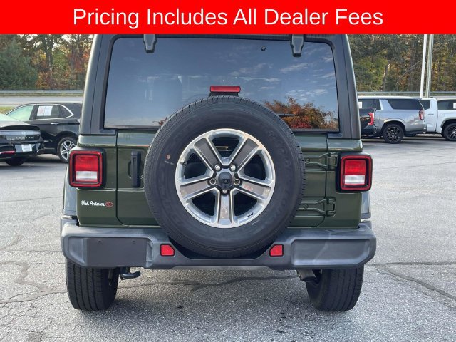 Used 2021 Jeep Wrangler Unlimited Sahara AWD/4WD image 4