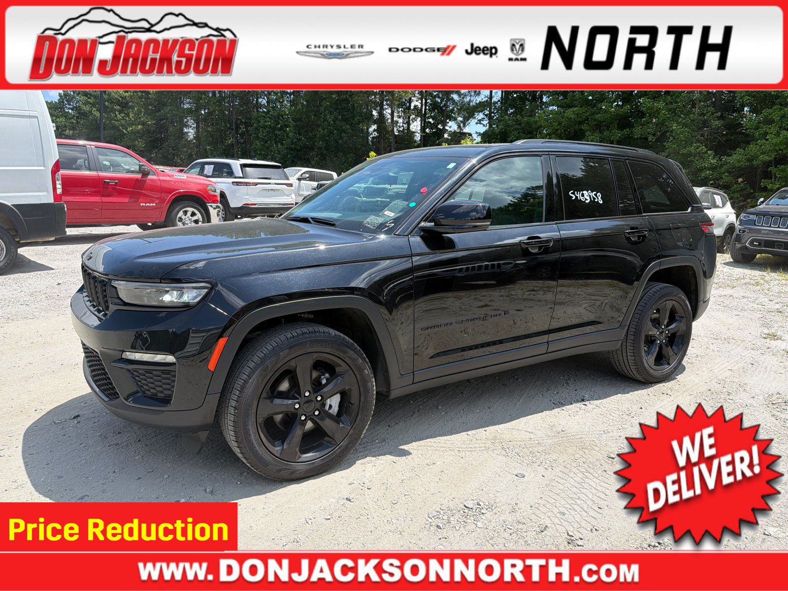 Used 2025 Jeep Grand Cherokee Limited w/ Black Appearance Package AWD/4WD image 1