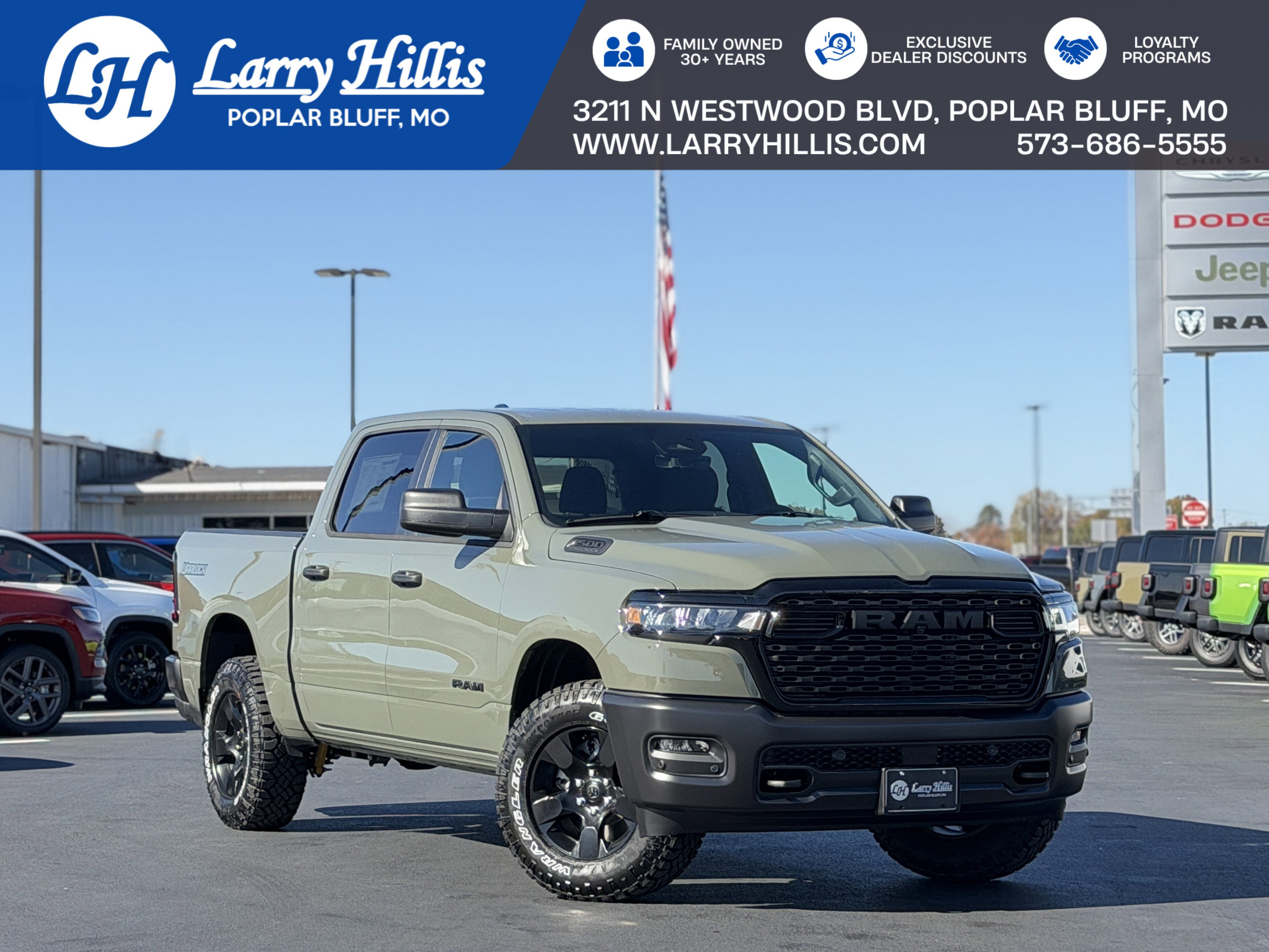 New 2026 RAM 1500 Classic Warlock