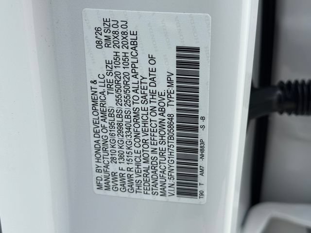 New 2026 Honda Pilot Touring image 31