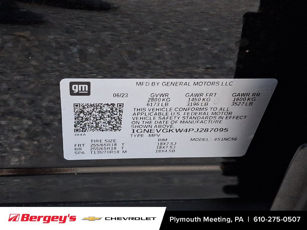 Certified 2023 Chevrolet Traverse LT AWD/4WD image 30