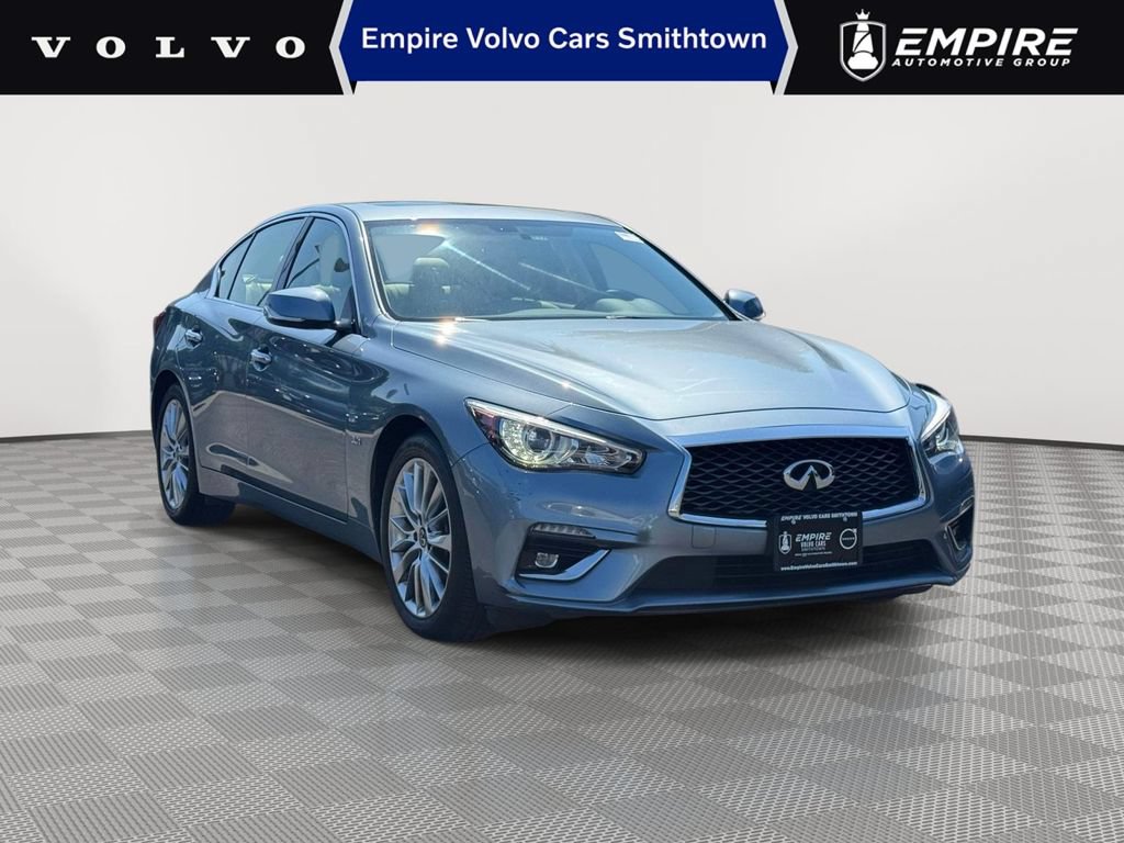 Used 2019 INFINITI Q50 Luxe w/ Essential Package (3.0T Luxe) AWD/4WD video 1