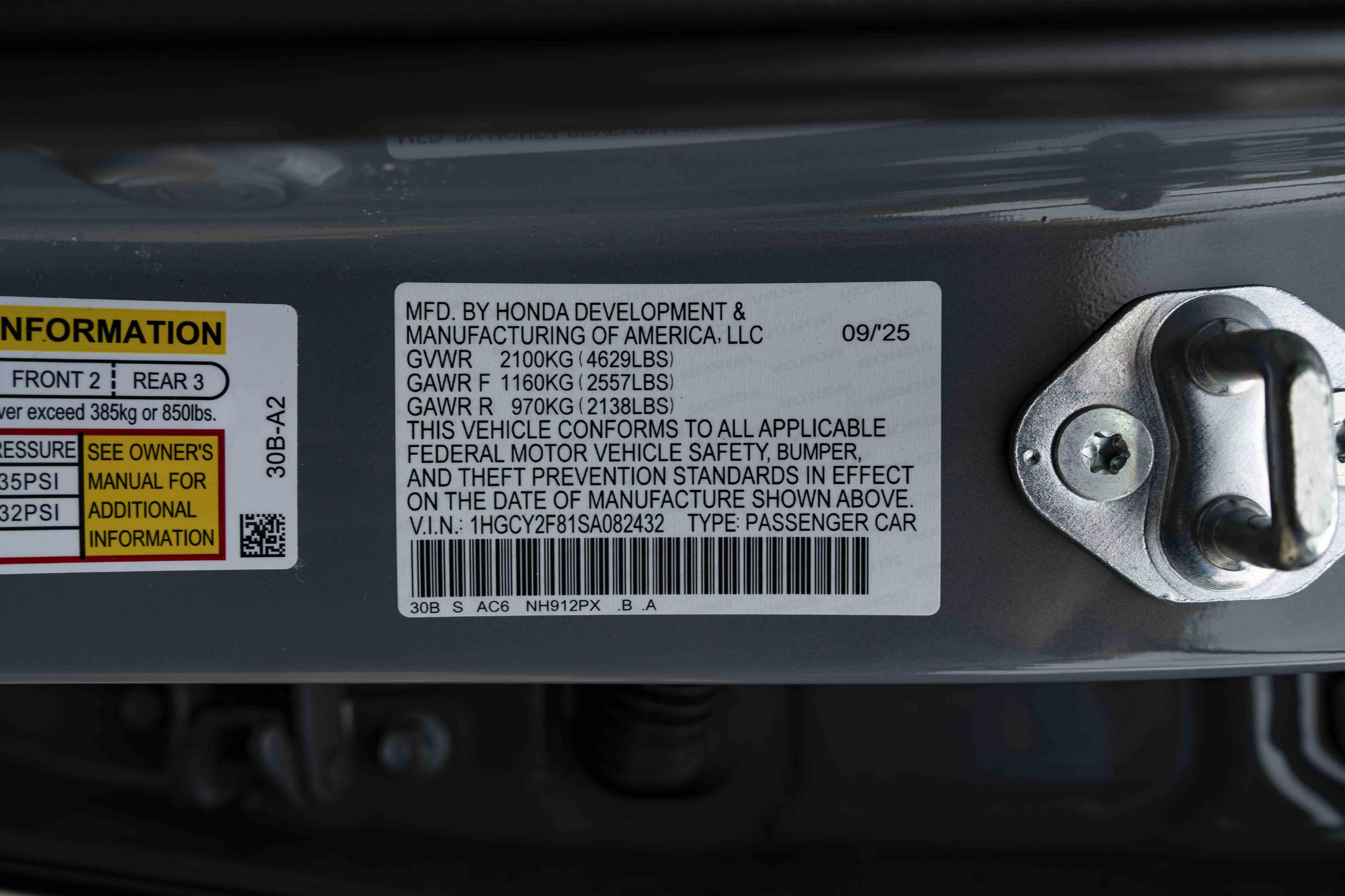 Used 2025 Honda Accord Touring image 48