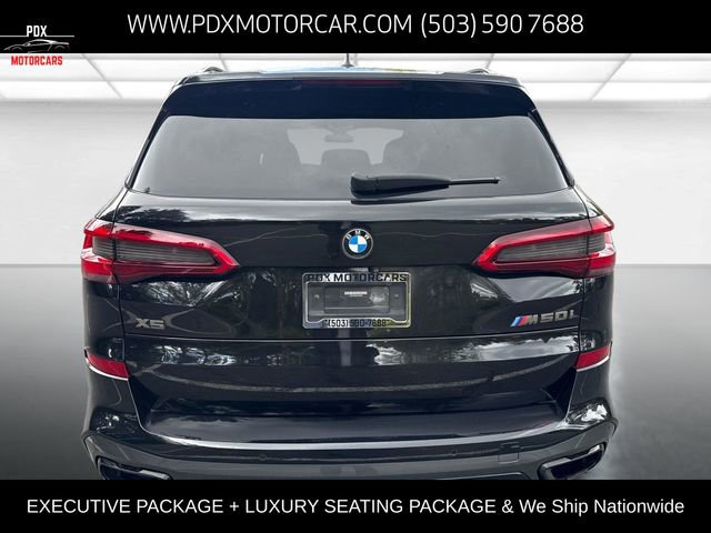 Used 2020 BMW X5 M50i w/ Executive Package AWD/4WD image 5