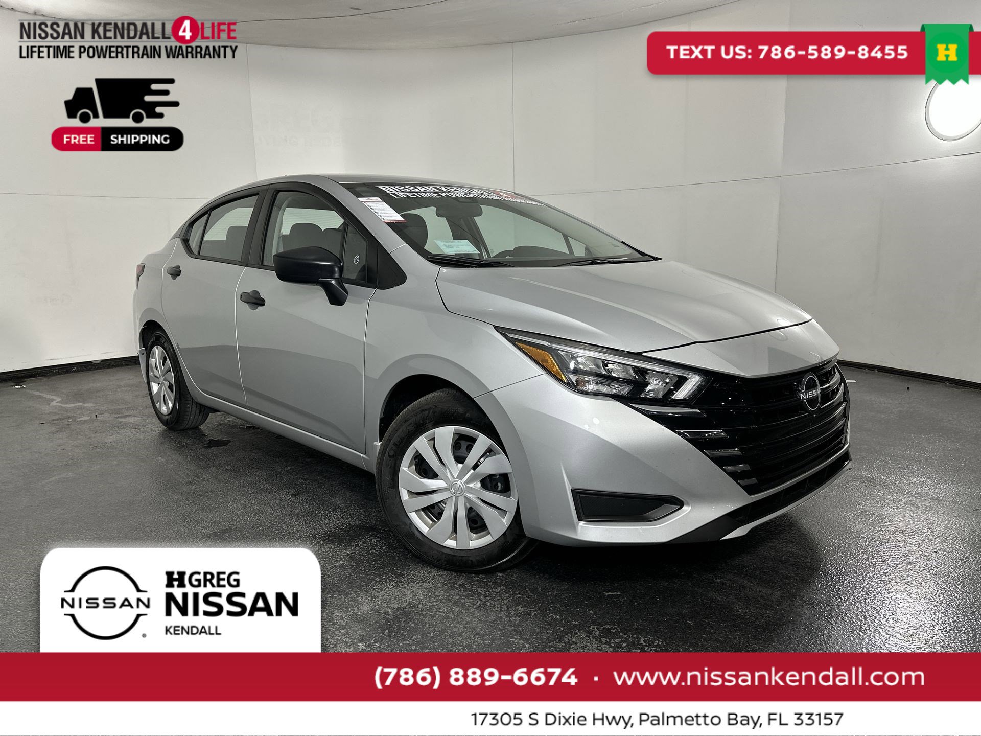 Certified 2025 Nissan Versa S w/ Trunk Package