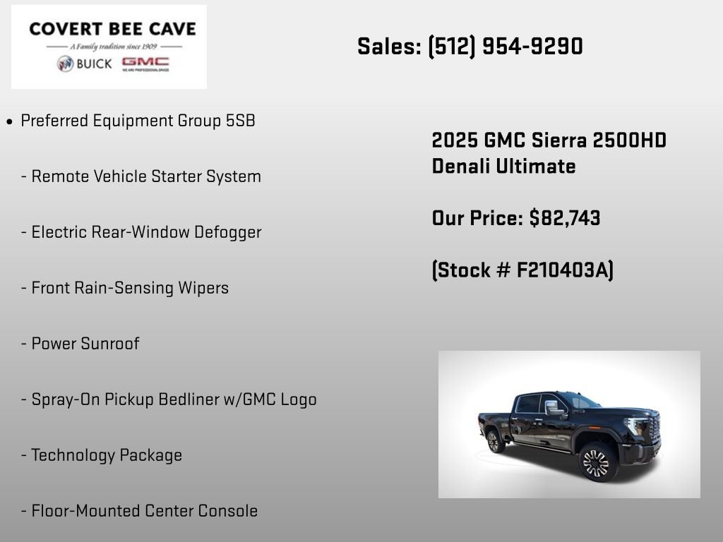 Certified 2025 GMC Sierra 2500 Denali Ultimate image 12