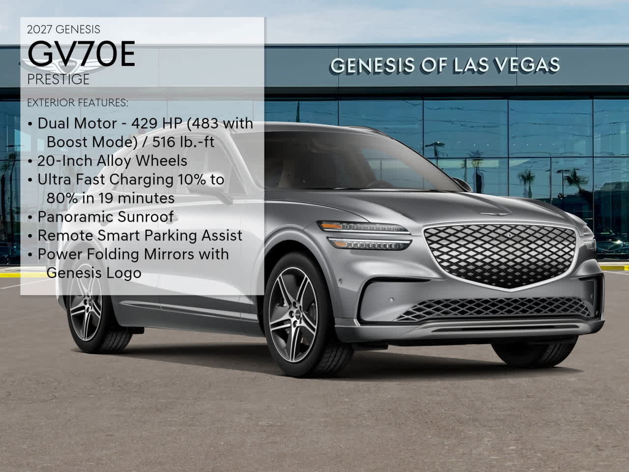 New 2027 Genesis Electrified GV70 Prestige AWD/4WD image 3