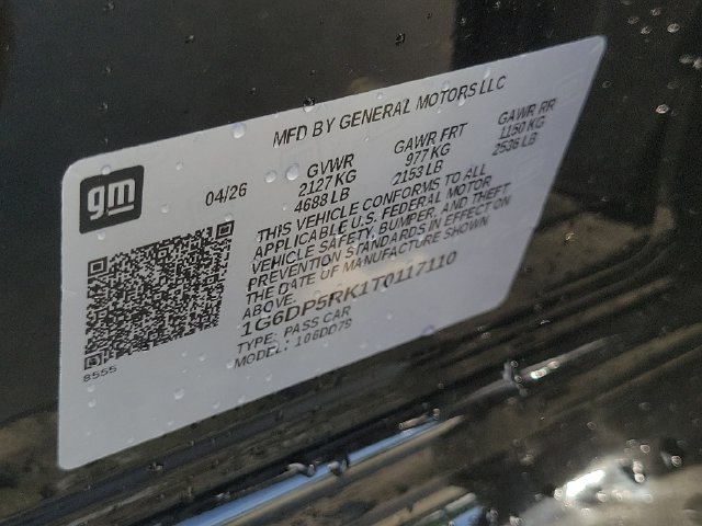 New 2026 Cadillac CT5 Sport w/ Technology Package RWD image 13