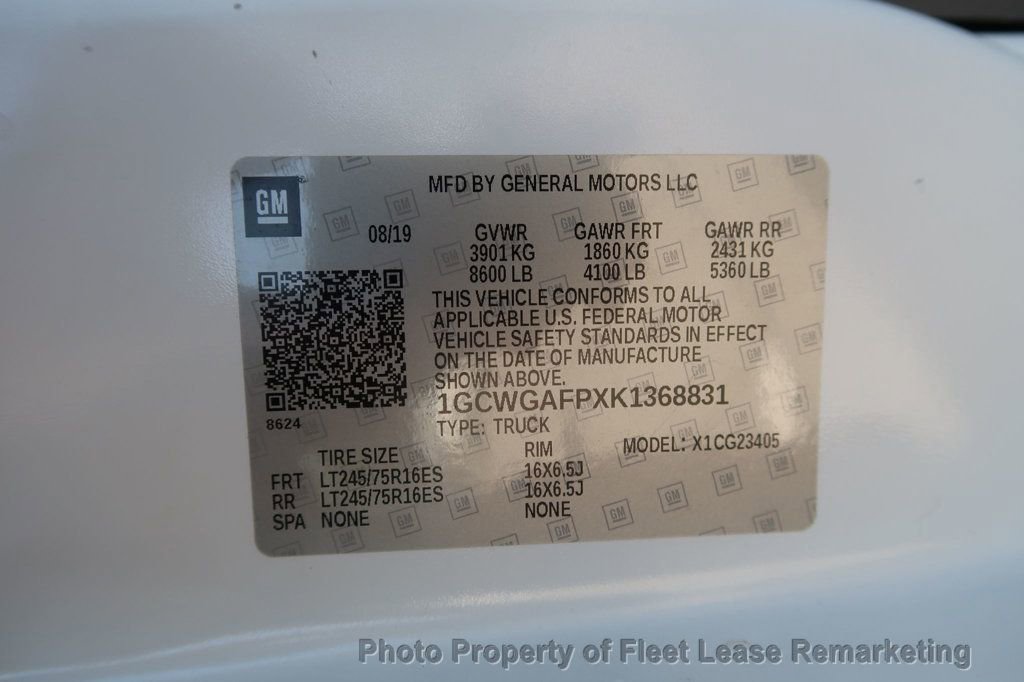 Used 2019 Chevrolet Express 2500 image 14