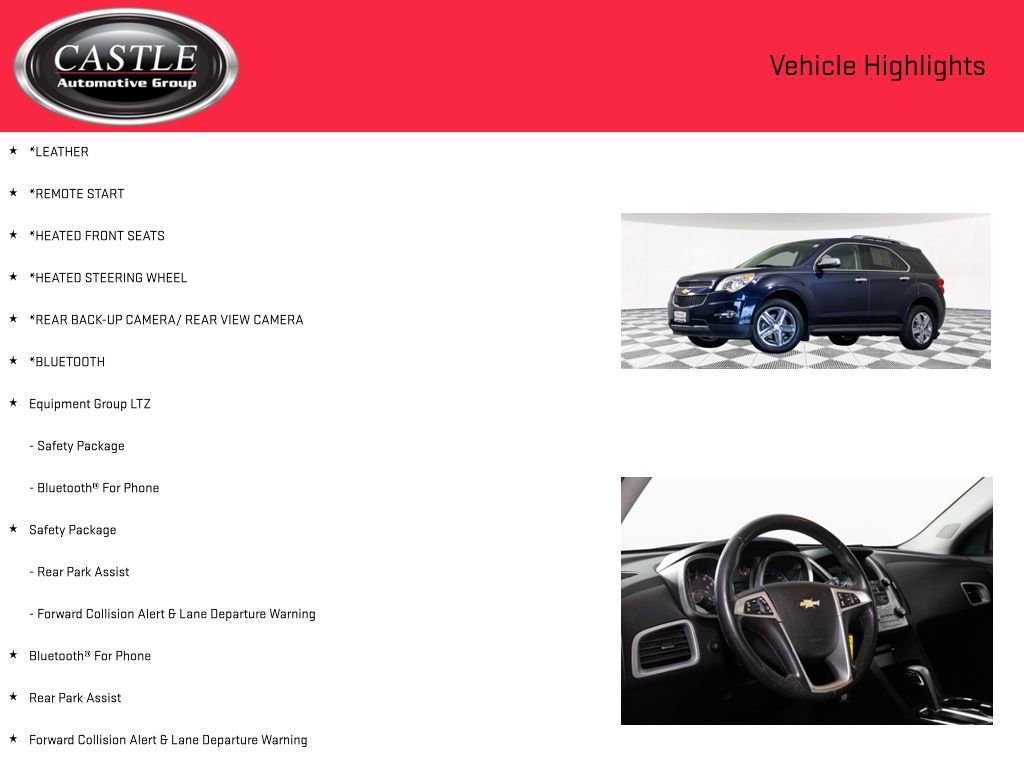 Used 2015 Chevrolet Equinox LTZ image 3