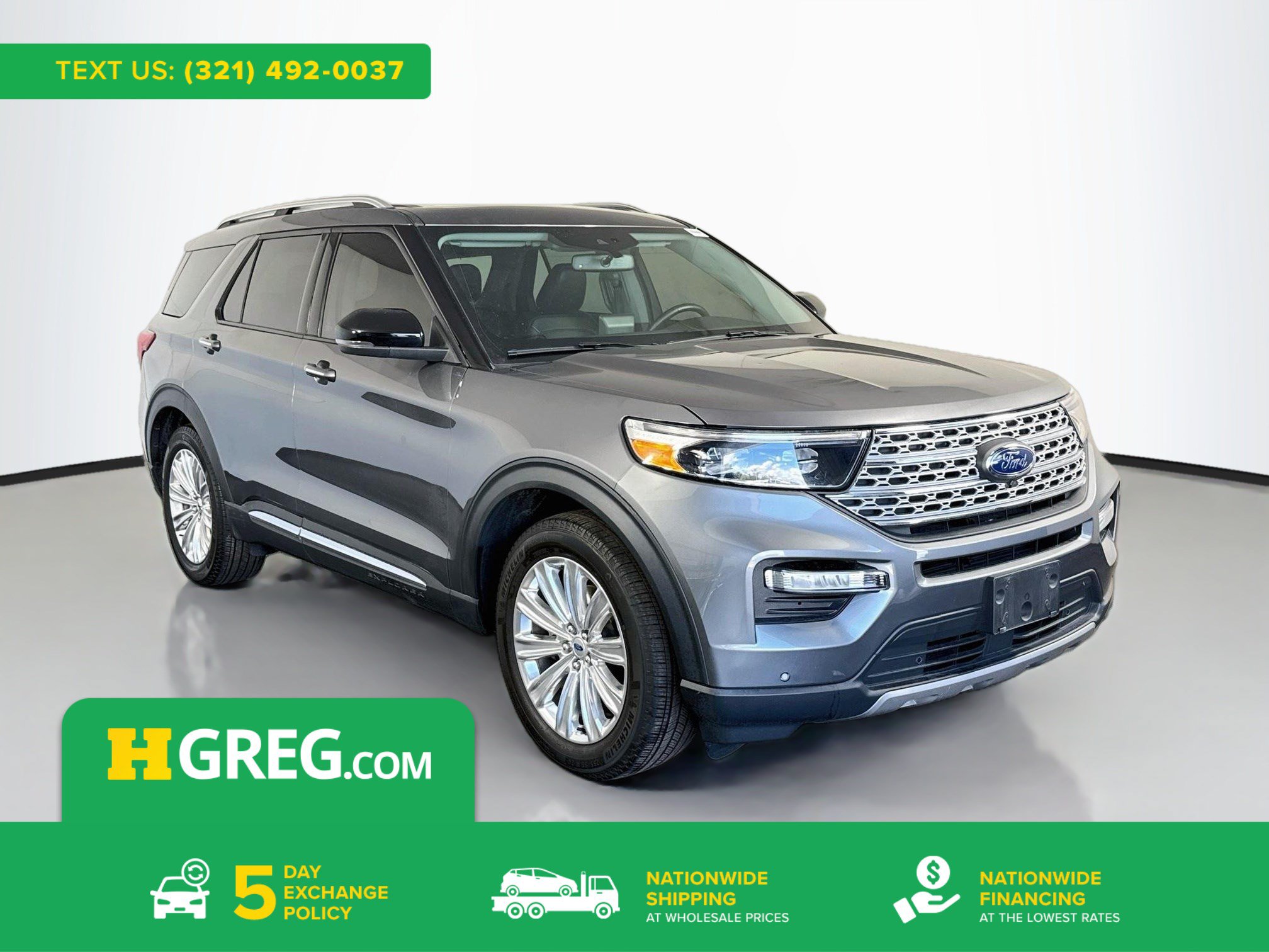 Used 2024 Ford Explorer Limited w/ Limited Technology Package RWD image 1