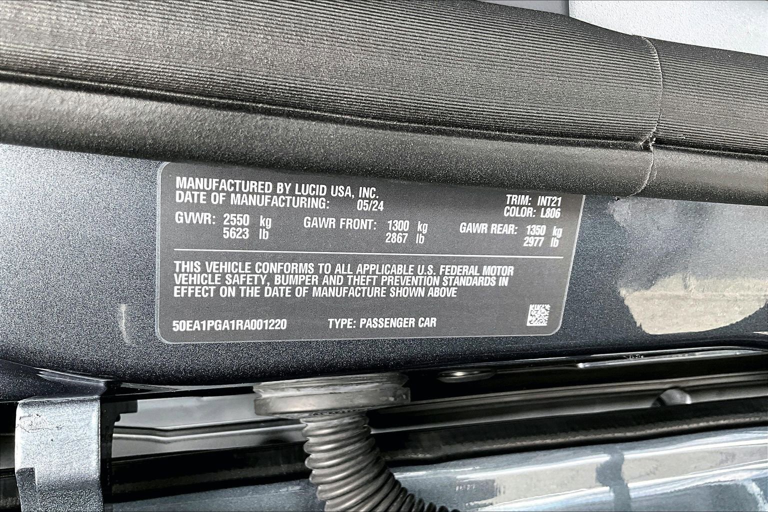 Used 2024 Lucid Air Pure RWD image 34