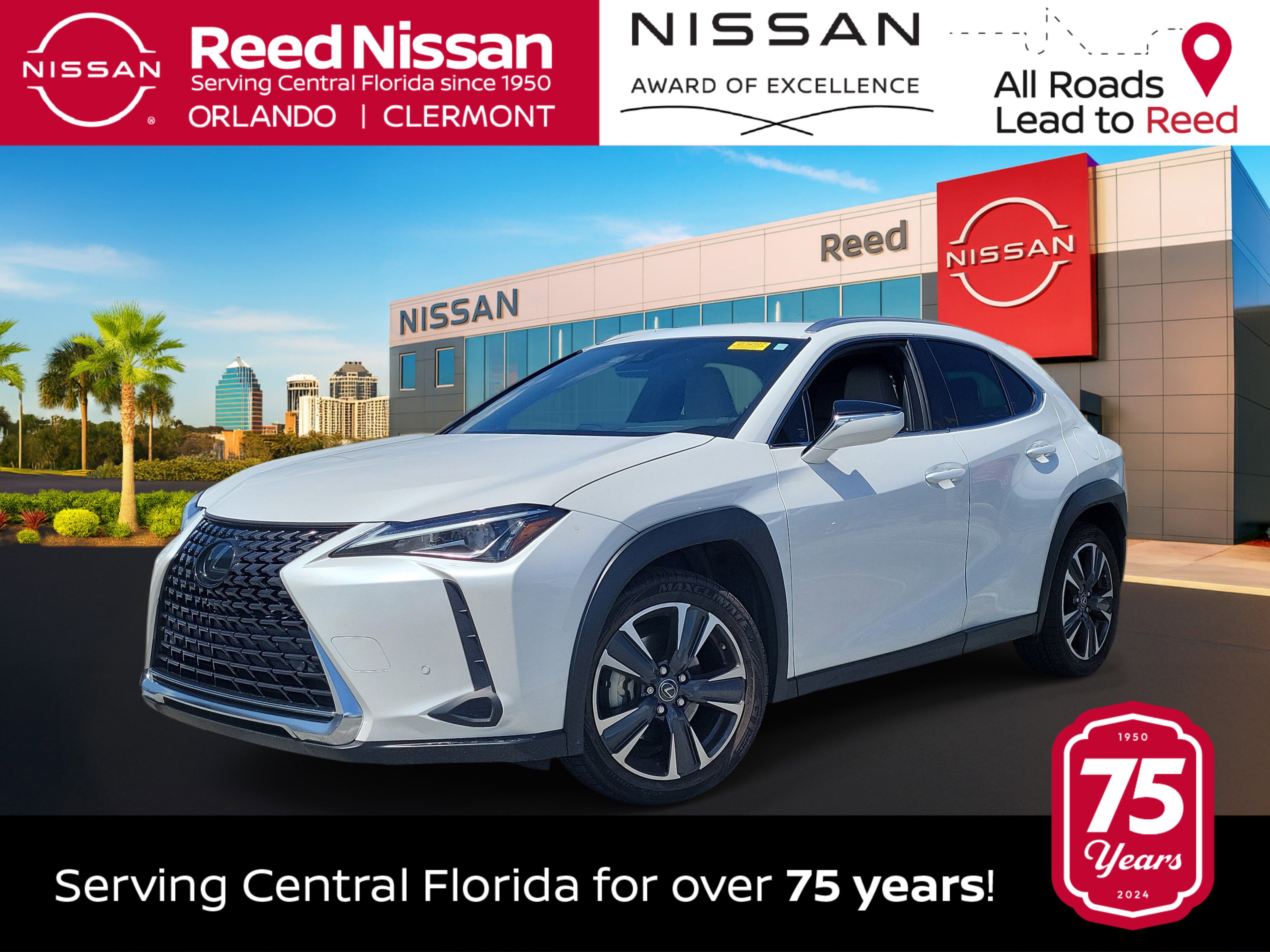 Used 2020 Lexus UX 200 w/ Premium Package FWD image 1