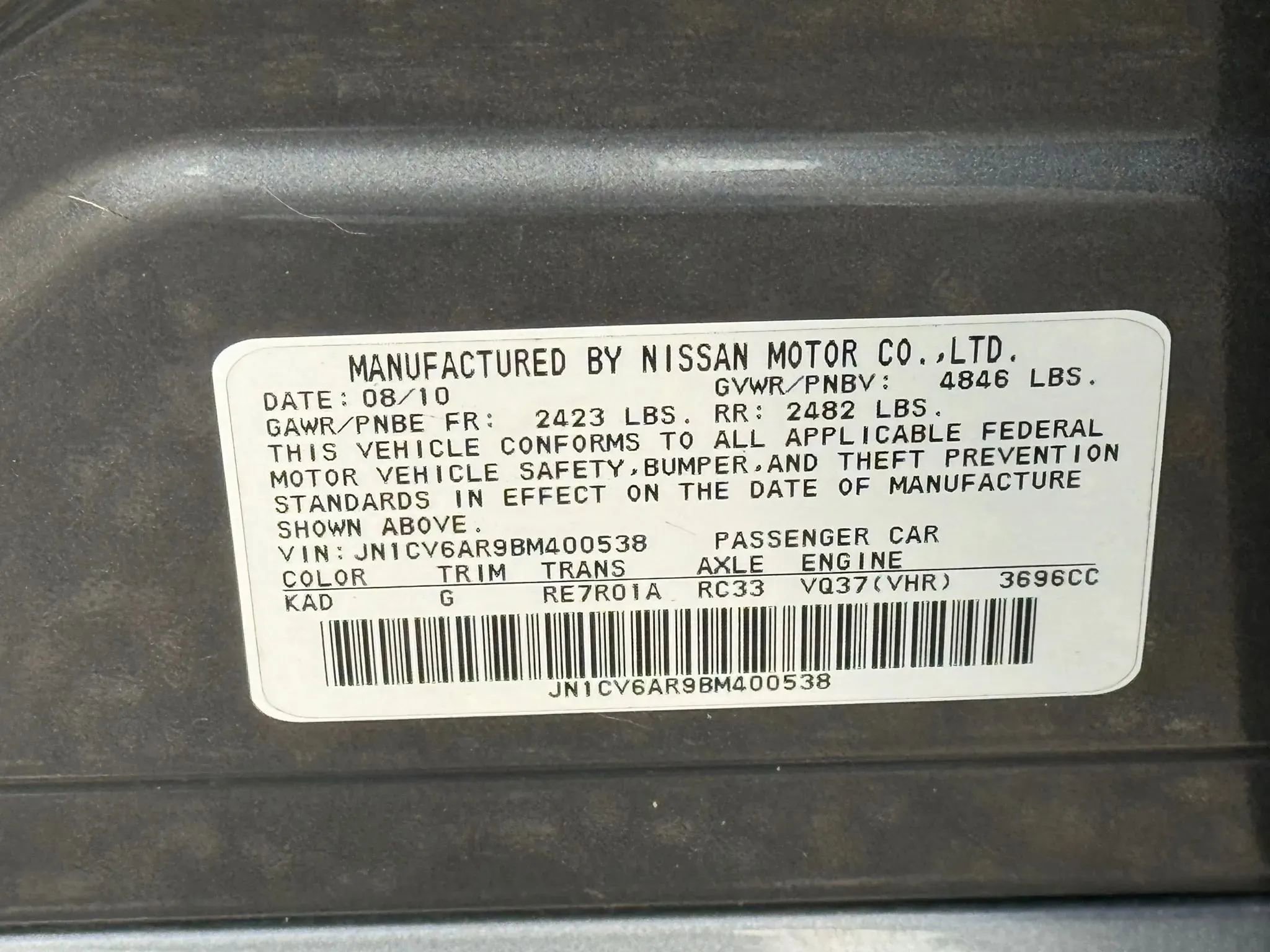 Used 2011 INFINITI G37 x Sedan w/ Premium Pkg image 31