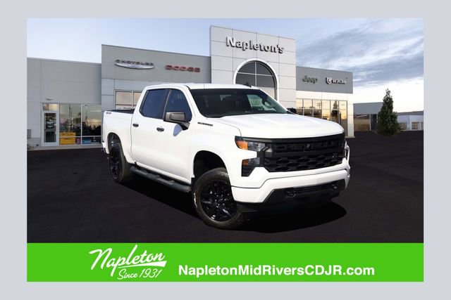 Used 2023 Chevrolet Silverado 1500 Custom w/ LPO, Dark Essentials Package