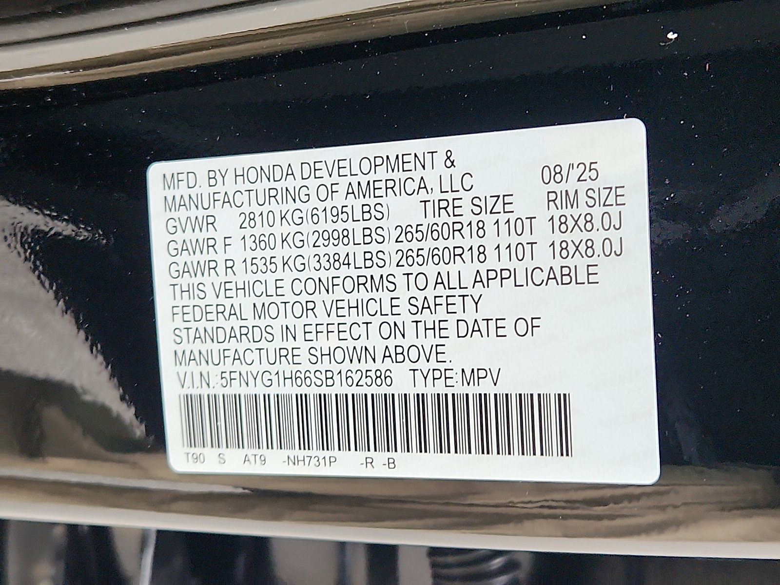 New 2025 Honda Pilot TrailSport image 17