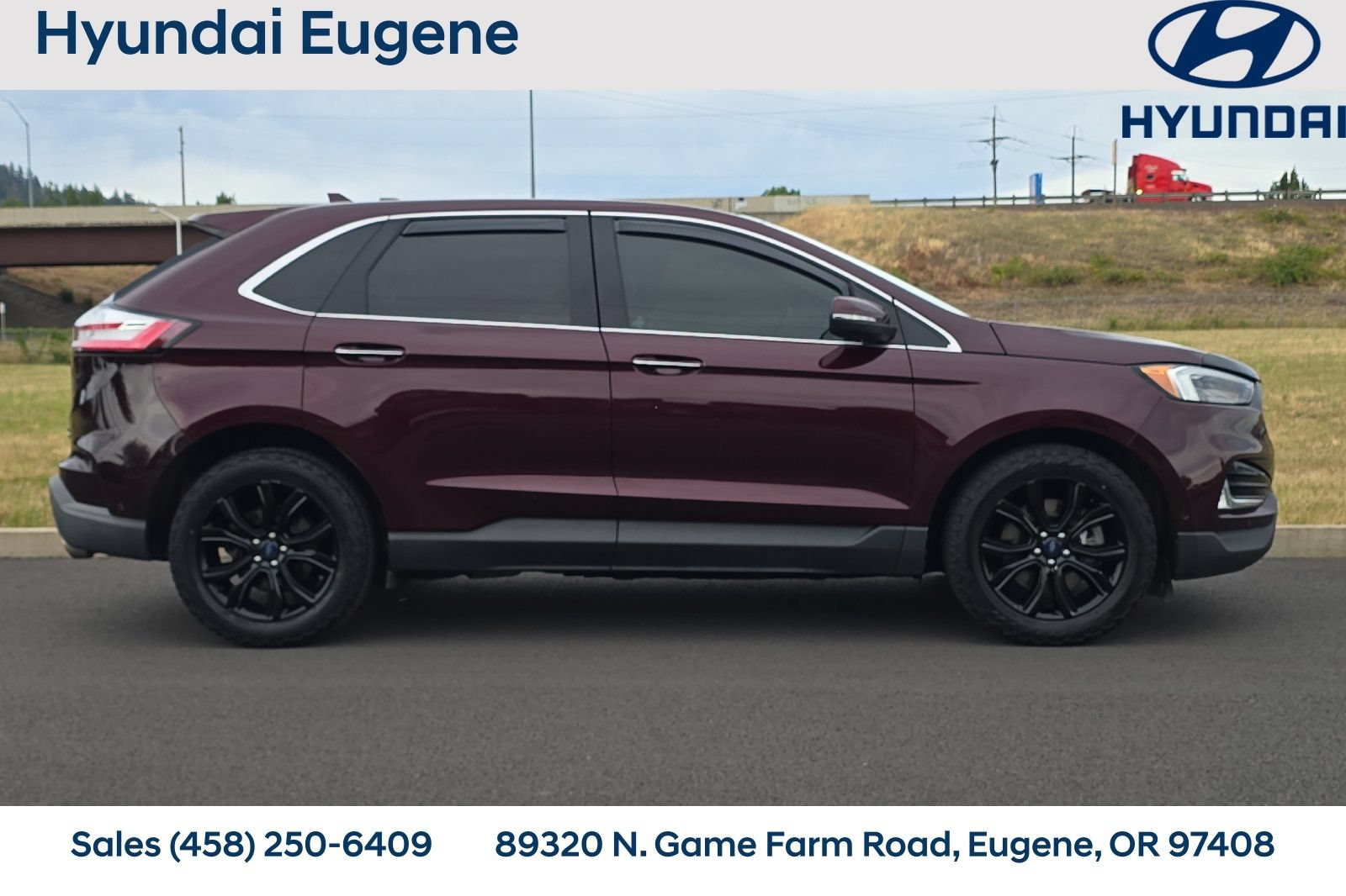 Used 2019 Ford Edge Titanium w/ Equipment Group 301A AWD/4WD image 2