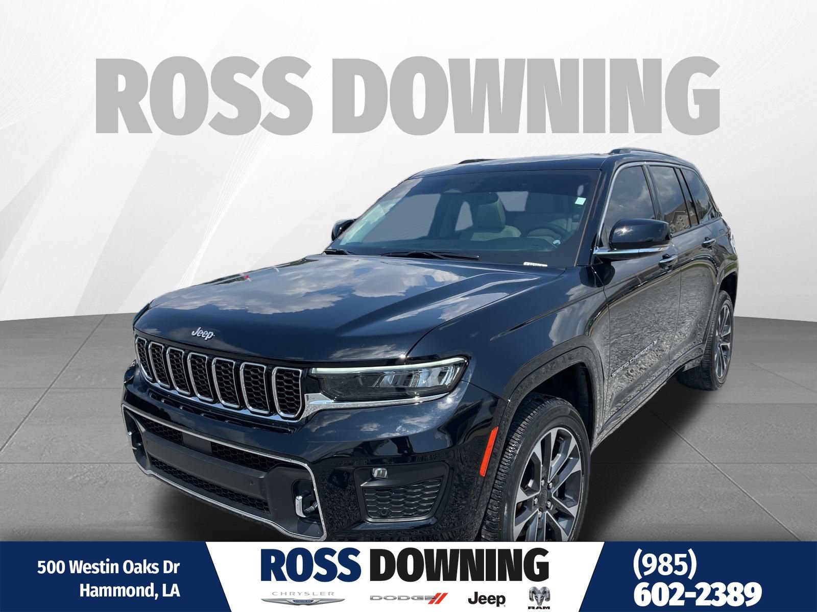 Used 2023 Jeep Grand Cherokee Overland w/ Rear Seat Video Group I