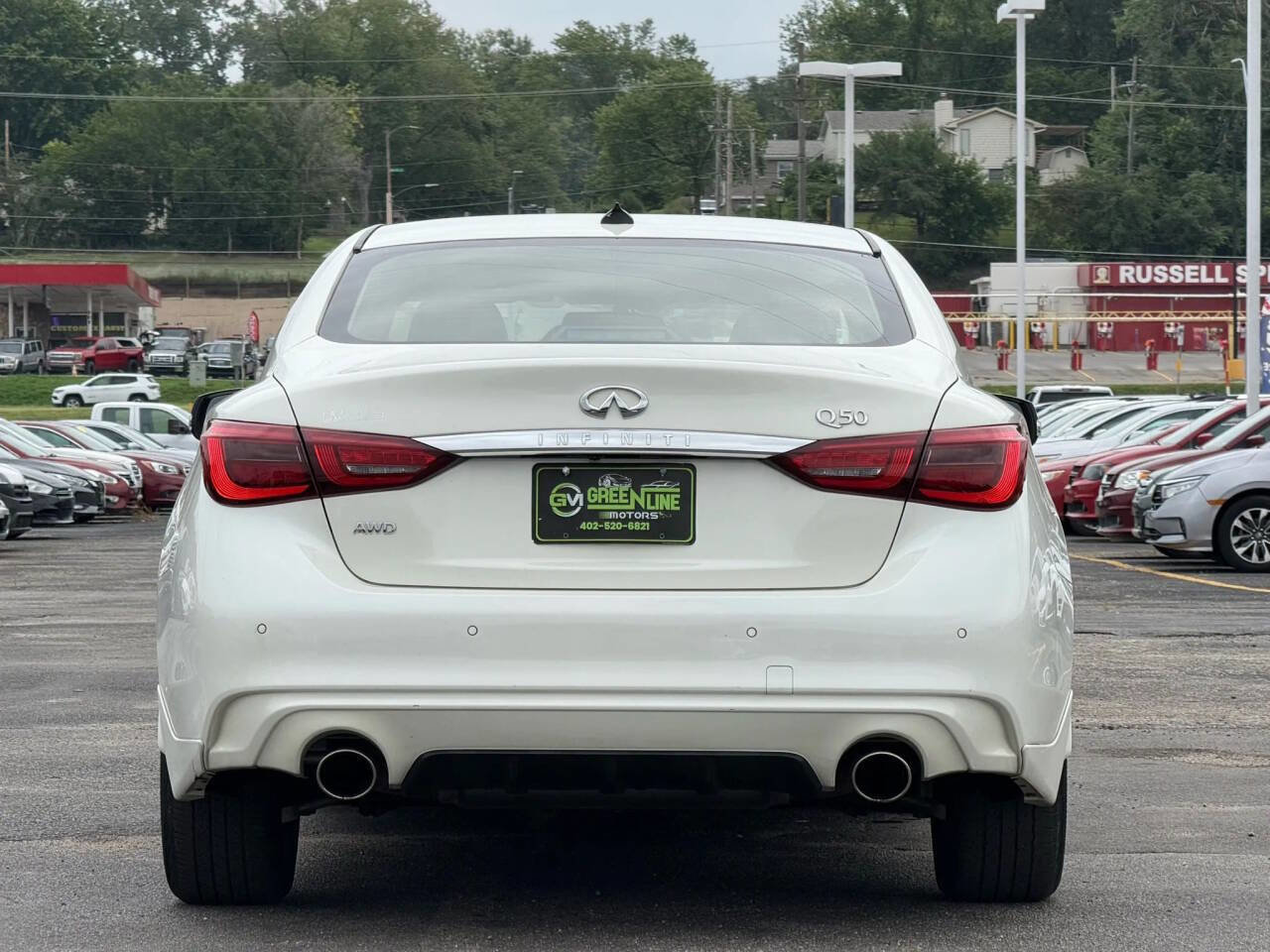 Used 2021 INFINITI Q50 Luxe w/ Seat & Sound Package image 5