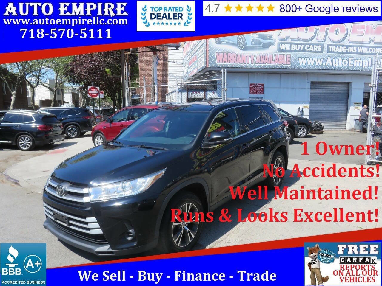 Used 2019 Toyota Highlander LE